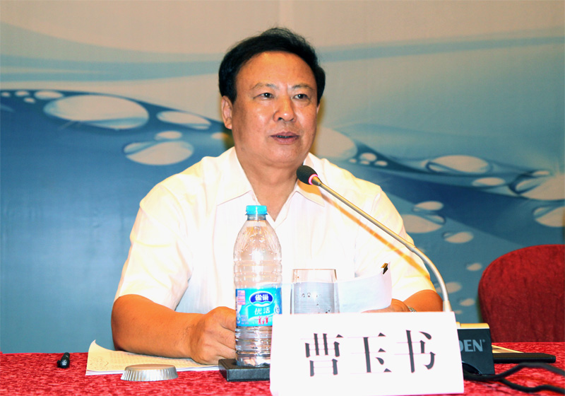 中施企協(xié)曹玉書會(huì)長出席會(huì)議并做主旨發(fā)言