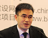 中電建路橋集團(tuán)有限公司投資部副主任楊松做了《基礎(chǔ)設(shè)施投資業(yè)務(wù)的思考和案例分享》的主題發(fā)言