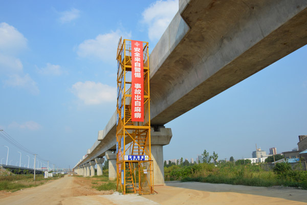 江蘇寧高城際軌道項(xiàng)目橋涵、路基主體工程全部完成