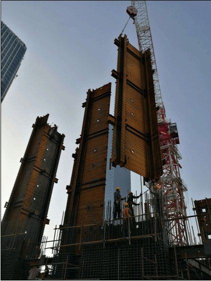北京建工贏在執行  350米“西北新地標”節節高