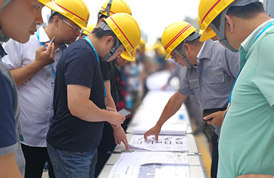 中天建設集團武漢頂琇西北湖（C地塊）項目觀摩現場